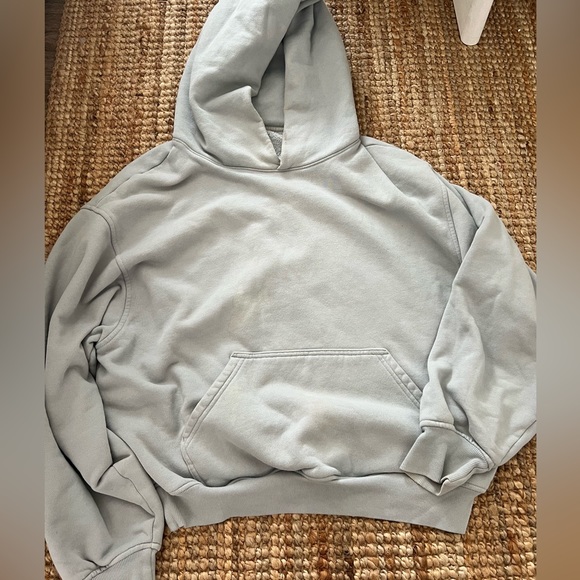 Aritzia Other - aritzia Tna COZY FLEECE MEGA HOODIE gd wolf grey